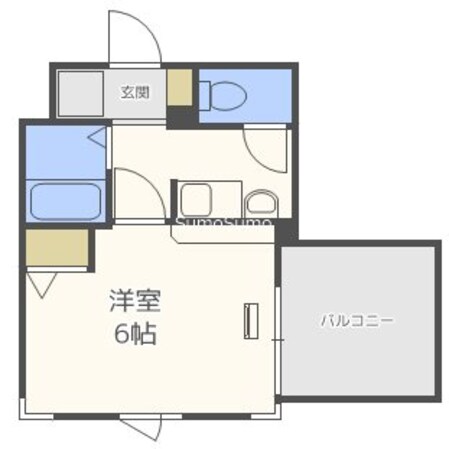 堺筋本町駅 徒歩3分 10階の物件間取画像